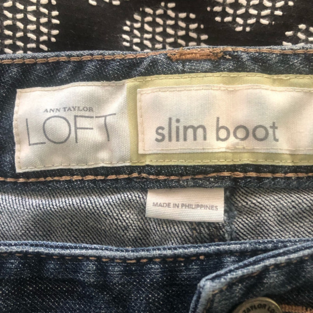 Ann Talyor Loft blue jeans‎ - Picture 4 of 4